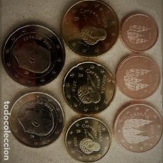 Monedas de Felipe VI: EUROS ESPAÑA 2019 SERIE BASICA -8 MONEDAS- REY FELIPE VI- MONTADA EN TIRA S/C.-. Lote 337347628