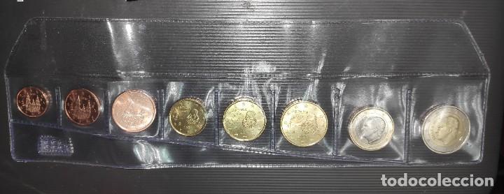 Monedas de Felipe VI: EUROS ESPAÑA 2021 SERIE BASICA -8 MONEDAS- REY FELIPE VI- MONTADA EN TIRA S/C.- - Foto 2 - 266028428