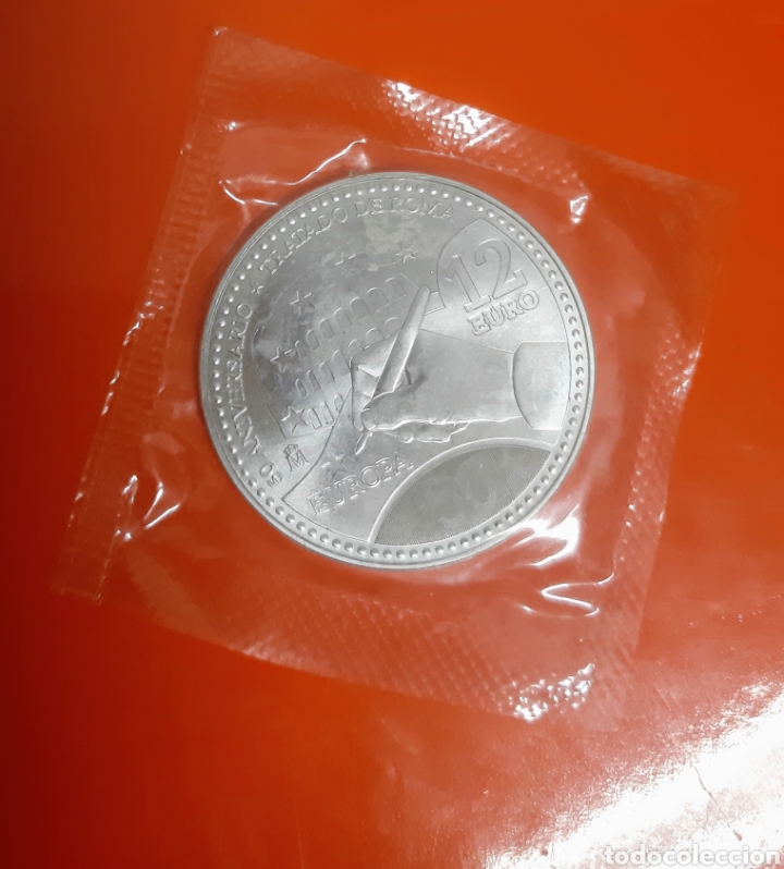 12 EUROS PLATA SC ESPAÑA 2007 (Numismática - España Modernas y Contemporáneas - Felipe VI)