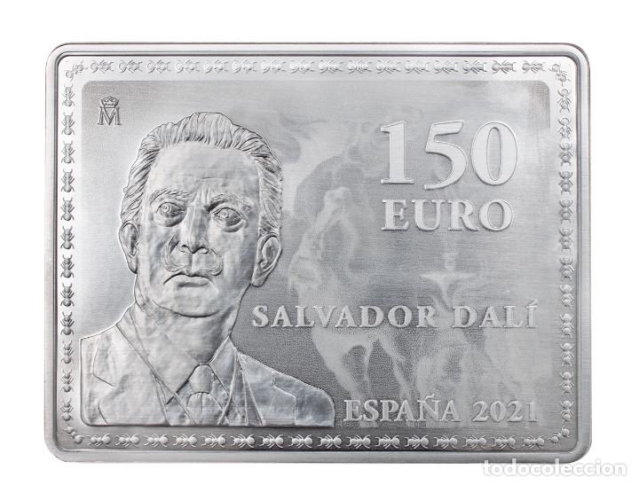 Monedas de Felipe VI: ESPAÑA: coleccion completa 10 y 150 euro plata 2021 proof - SALVADOR DALI 2021 - Foto 3 - 298426963