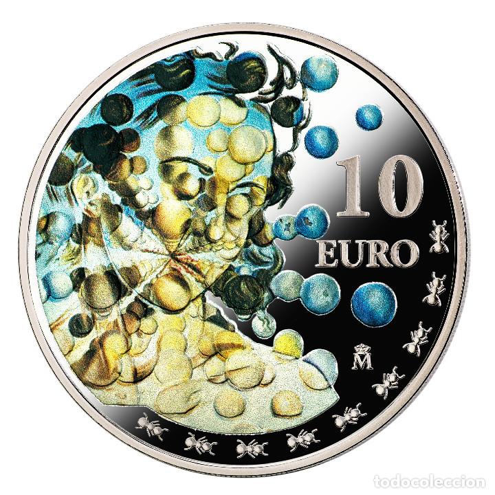 Monedas de Felipe VI: ESPAÑA: coleccion completa 10 y 150 euro plata 2021 proof - SALVADOR DALI 2021 - Foto 4 - 298426963