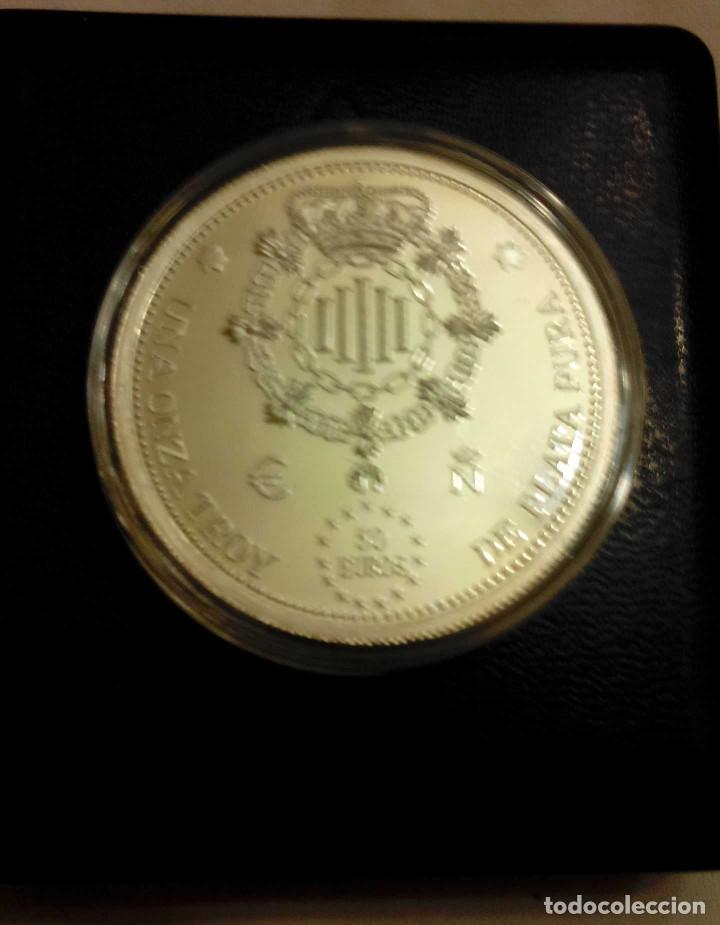 Monedas de Felipe VI: ESTUCHE ORIGINAL MONEDA DE PLATA DEL 575 ANIVERSARIO PRINCIPADO DE VIANA 1998 - Foto 2 - 301708523