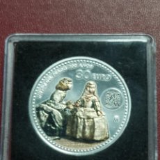 Monedas de Felipe VI: 30 EUROS 2019 - PLATA COLOREADA VELAZQUEZ-ENCAPSULADA. Lote 310922903