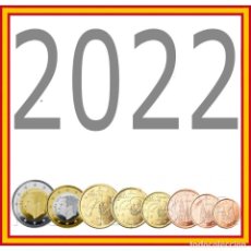 Monedas de Felipe VI: ESPAÑA: SERIE COMPLETA EURO 2022 LOS 8 VALORES S/C REY FELIPE V. Lote 328283468