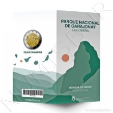 Monedas de Felipe VI: ESPAÑA CARTERITA OFICIAL 2 EURO 2022 PARQUE NACIONAL DE GARAJONAY (PROOF). Lote 353170904