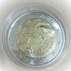Monedas de Felipe VI: 2 EUROS ESPAÑA 2022 PROGRAMA ERASMUS CONMEMORATIVA- S/C-ENCAPSULADA-. Lote 362037635