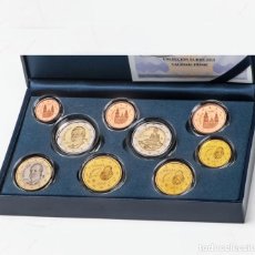 Monedas de Felipe VI: ESPAÑA - MONEDAS EUROS EN CARTERA OFICIAL - PROOF - AÑO 2014 (9 MONEDAS) EN ESTUCHE OFICIAL. Lote 363760505