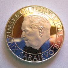 Monedas de Felipe VI: YUGOSLAVIA . JUEGOS DE SARAJEVO 84 . 250 DINARA DE PLATA . CALIDAD FDC. Lote 364403526