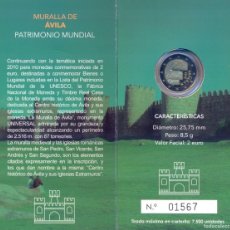 Monedas de Felipe VI: CARTERA DE 2€ PROOF 2019 - MURALLA DE AVILA. Lote 365882271
