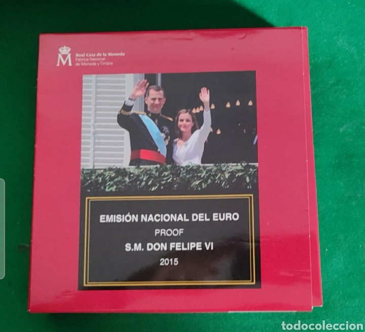 Monedas de Felipe VI: Espa&ntilde;a proof 2015 ...solo 1800 - Foto 1