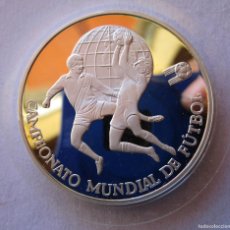 Monedas de Felipe VI: BANCO CENTRAL DE RESERVA DEL PERU . 5.000 SOLES DE ORO EN CALIDAD FDC . PLATA DE 925 MM. ESCASA. Lote 399051724