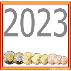 Monedas de Felipe VI: ESPAÑA: SERIE COMPLETA EURO 2023 LOS 8 VALORES S/C REY FELIPE VI