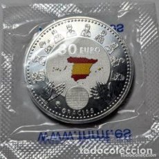 Monedas de Felipe VI: MONEDA DE 30 EUROS 2020 GRACIAS SANITARIOS, PLATA