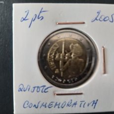 Monedas de Felipe VI: 2 PTAS CONMEMORATIVA DON QUIJOTE. 2005 . ESPAÑA