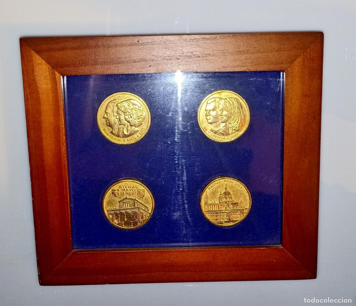 M&uuml;nzen unter Felipe VI: MEDALLAS BODAS REALES - MADRID 2004