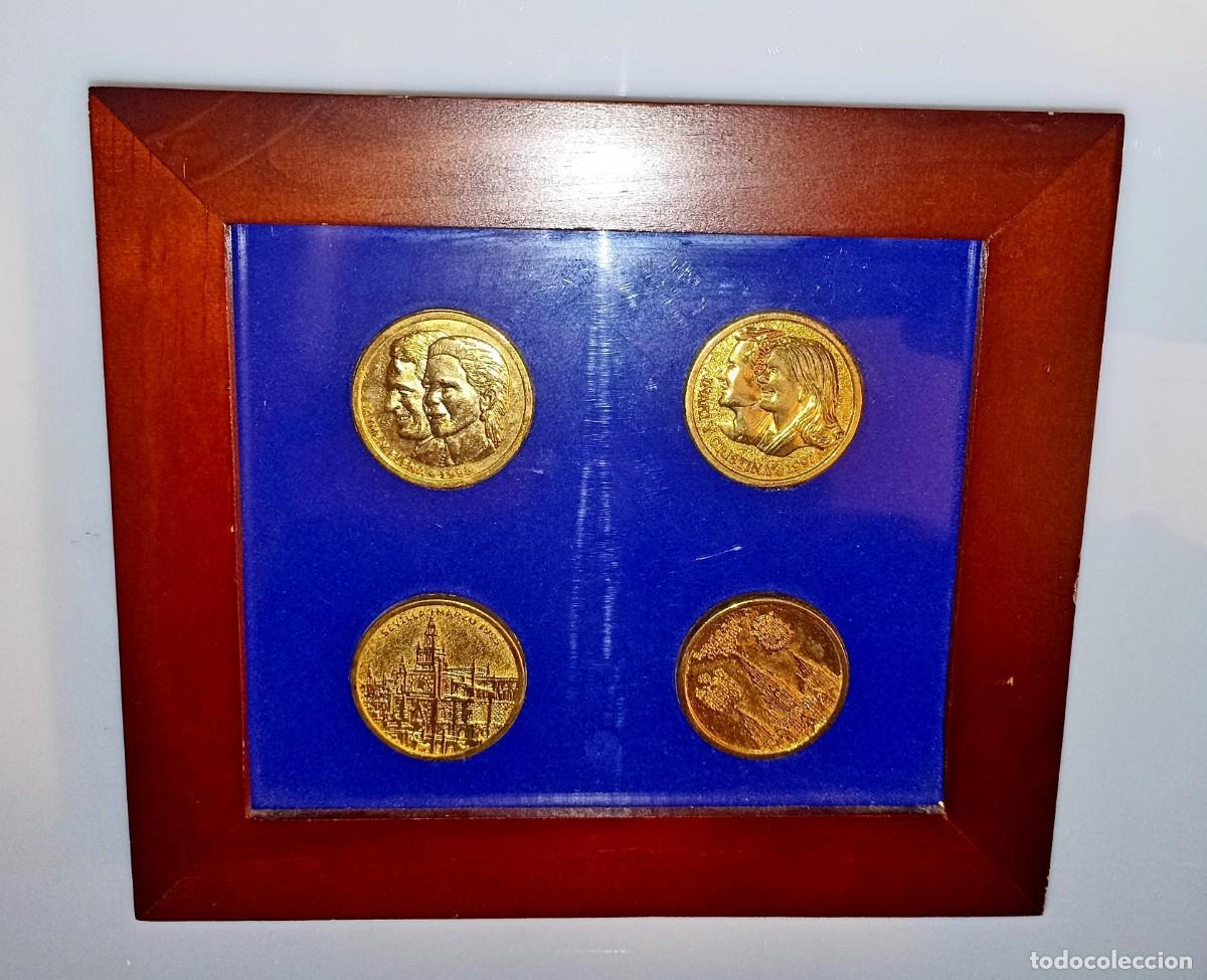 M&uuml;nzen unter Felipe VI: MEDALLAS BODAS REALES - SEVILLA 1995