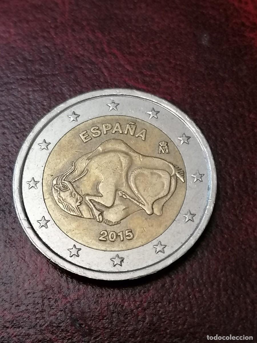 Monedas de Felipe VI: Moneda, 2 &euro;, Espa&ntilde;a, 2015, MBC+, - Foto 1