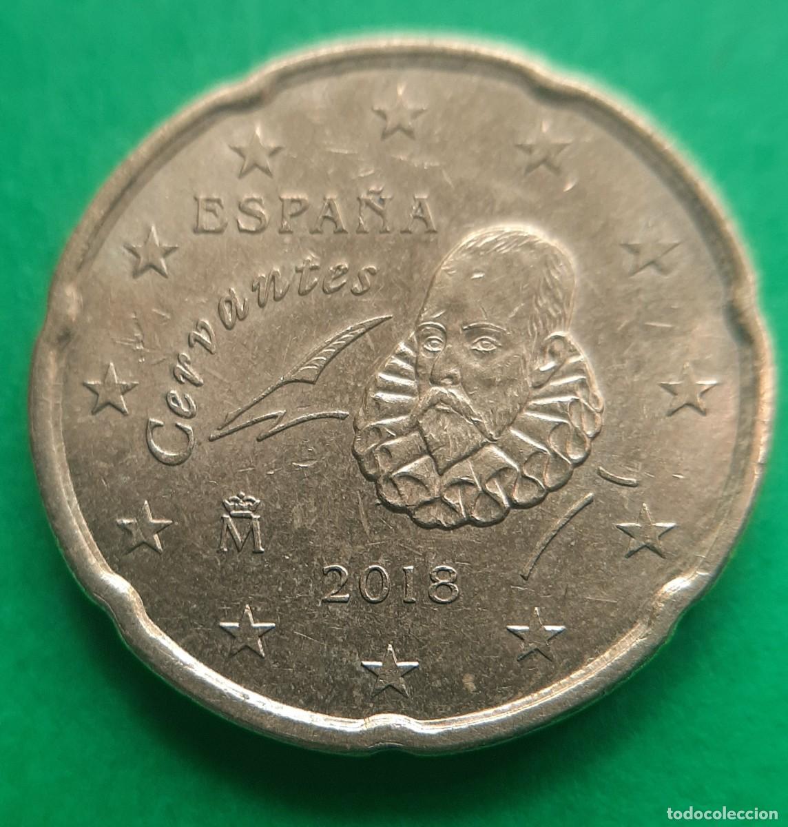 Monedas de Felipe VI: (ERROR-ESPA&Ntilde;A)(2018) 20 C&Eacute;NTIMOS EXCESO DE METAL. - Foto 4