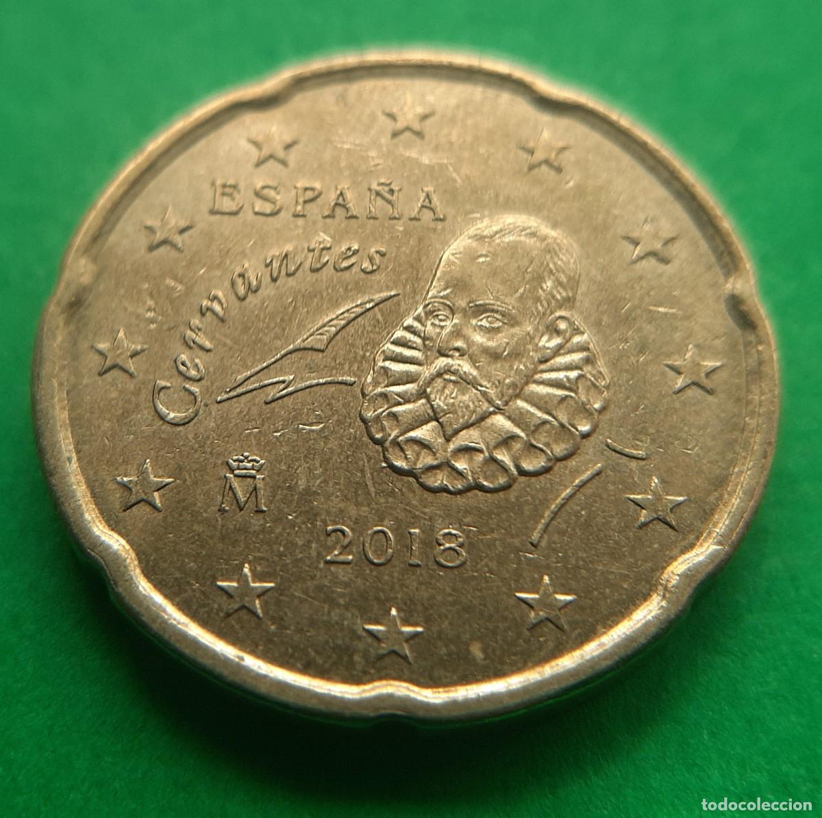 Monedas de Felipe VI: (ERROR-ESPA&Ntilde;A)(2018) 20 C&Eacute;NTIMOS EXCESO DE METAL. - Foto 5