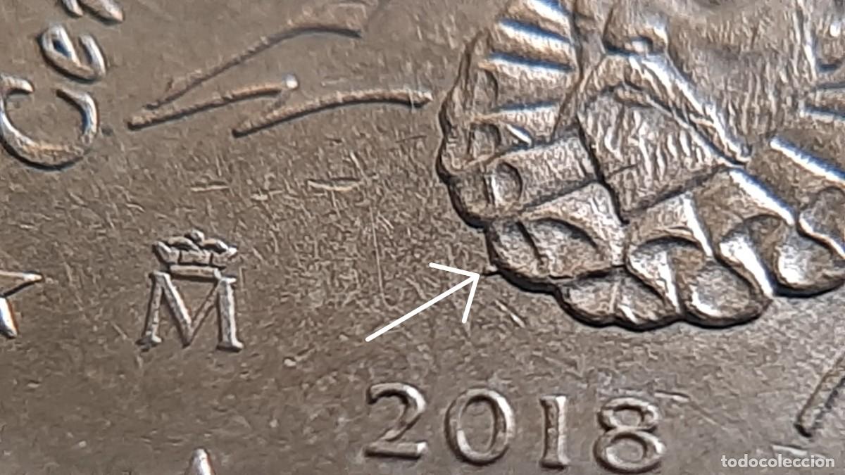 Monedas de Felipe VI: (ERROR-ESPA&Ntilde;A)(2018) 20 C&Eacute;NTIMOS EXCESO DE METAL. - Foto 9