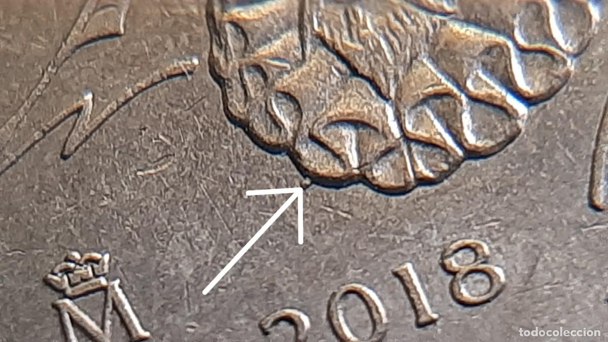 Monedas de Felipe VI: (ERROR-ESPA&Ntilde;A)(2018) 20 C&Eacute;NTIMOS EXCESO DE METAL. - Foto 11