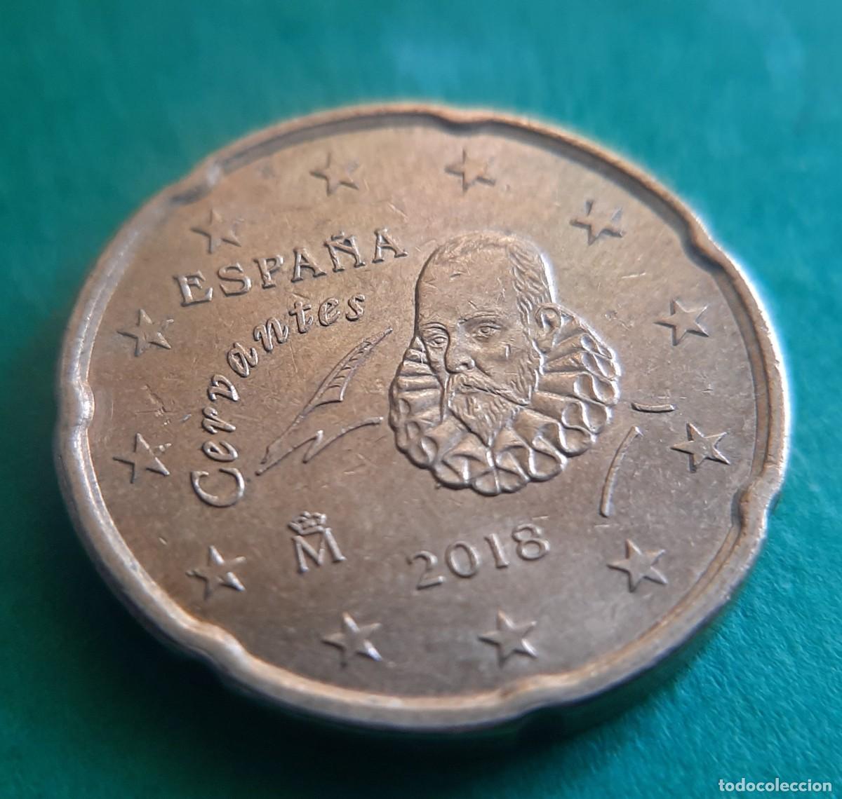 Monedas de Felipe VI: (ERROR-ESPA&Ntilde;A)(2018) 20 C&Eacute;NTIMOS EXCESO DE METAL. - Foto 12