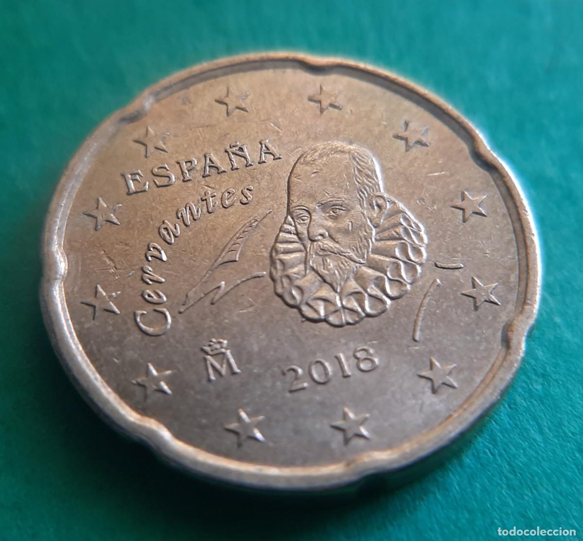 Monedas de Felipe VI: (ERROR-ESPA&Ntilde;A)(2018) 20 C&Eacute;NTIMOS EXCESO DE METAL. - Foto 13