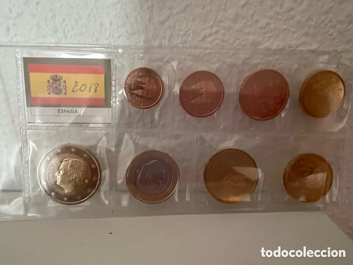 Monedas de Felipe VI: Monedas del a&ntilde;o 2018 - Foto 1