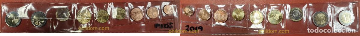 Monedas de Felipe VI: 2090 ESPA&Ntilde;A 2019 TIRA MONEDAS ESPA&Ntilde;A EURO 2019