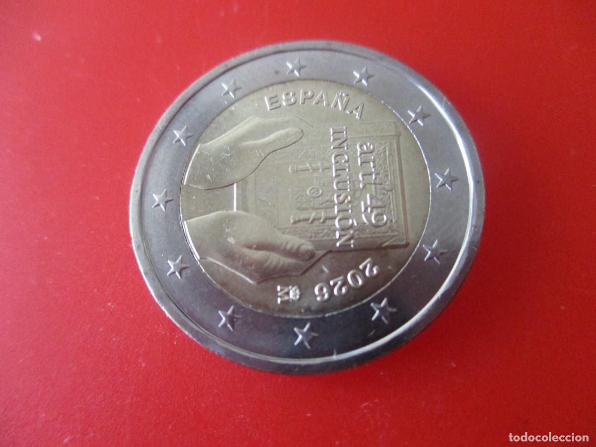 Monedas de Felipe VI: Espa&ntilde;a. 2 euros conmemorativos 2026.Inclusion sin circular
