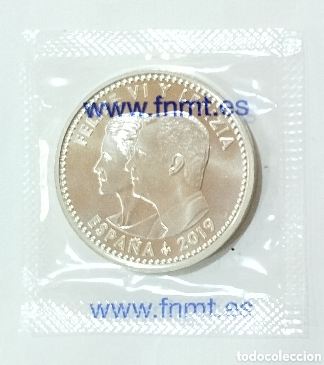Monedas de Felipe VI: 30 Euros Espa&ntilde;a 2019 Plata (.925) Museo del Prado 200 A&ntilde;os Felipe VI y Letizia SC en sobre FNMT
