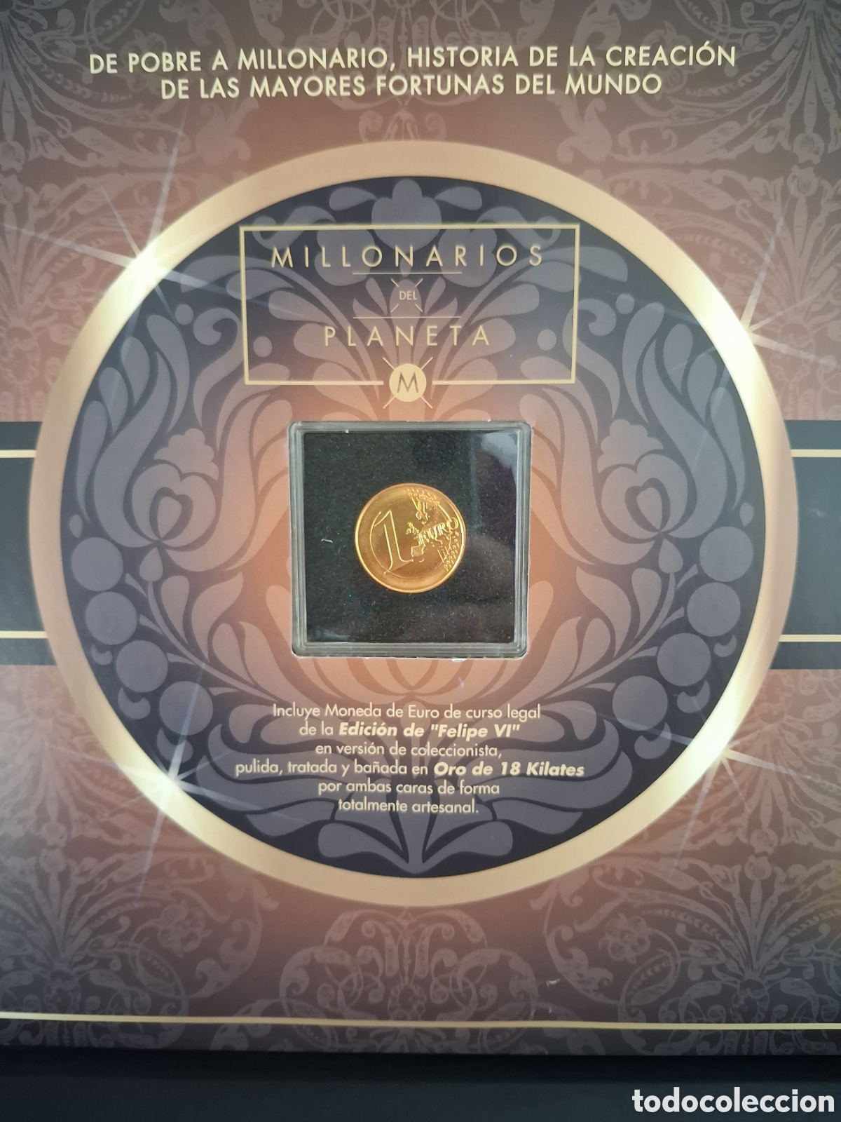 Monedas de Felipe VI: Millonarios del planeta