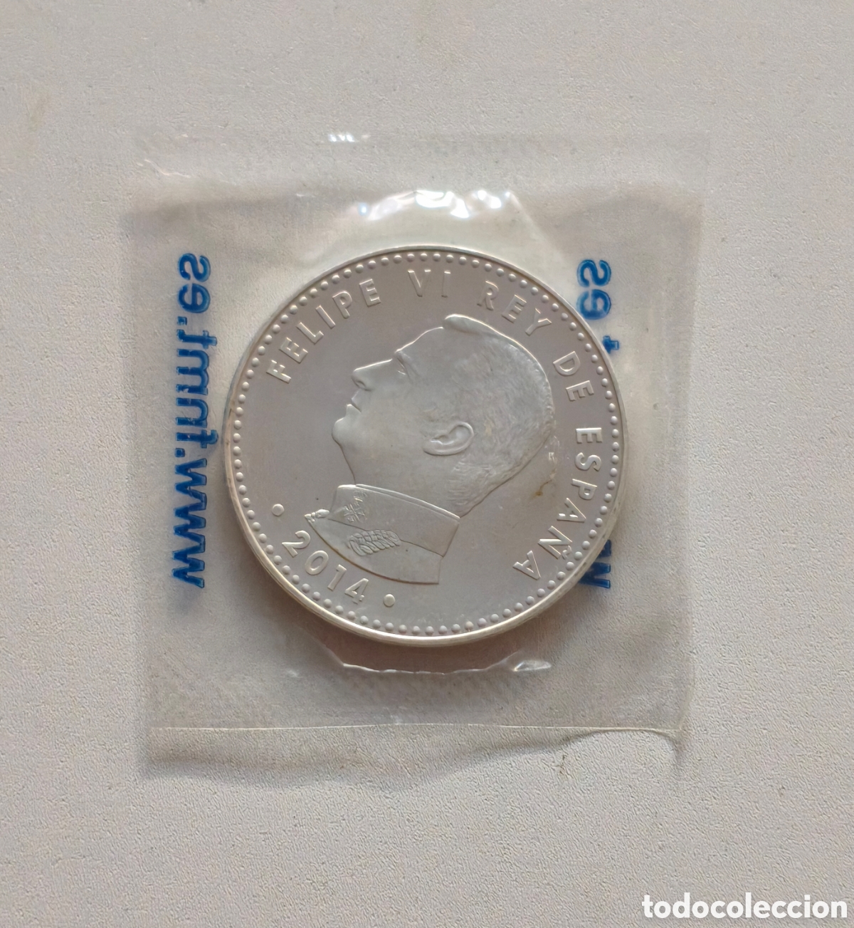Moedas de Felipe VI: 30 EUROS ESPA&Ntilde;A PLATA 2014 SC PRECINTO FNMT. FELIPE VI