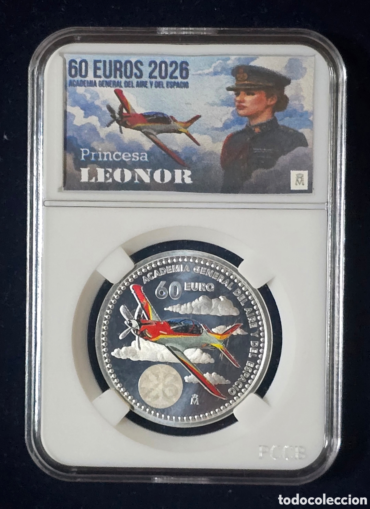 Monedas de Felipe VI: Espa&ntilde;a 2026 60&euro; Plata PRINCESA LEONOR