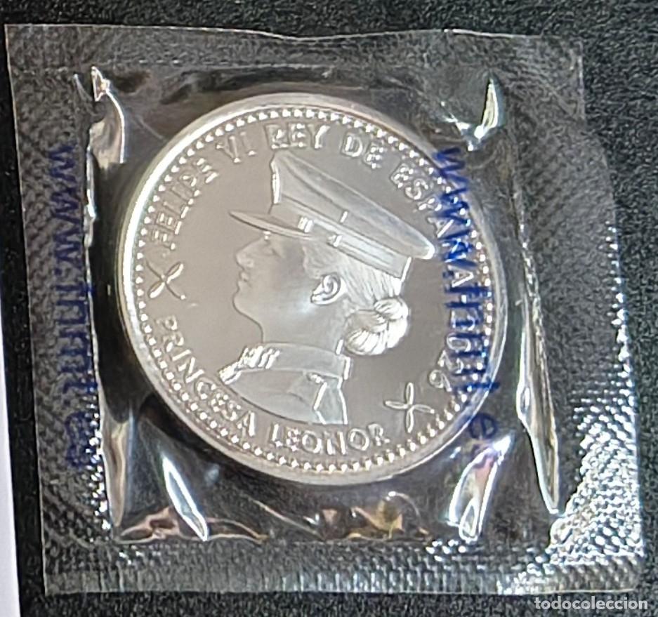 Moedas de Felipe VI: ESPA&Ntilde;A 2026 FELIPE VI. PRINCESA LEONOR EN LA ACADEMIA GENERAL DEL AIRE Y DEL ESPACIO UNCS