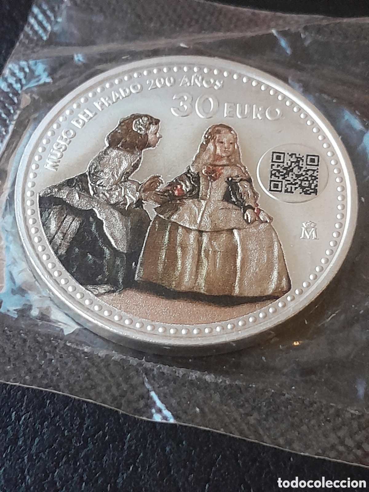 Monnaies de Felipe VI: Moneda 30 euros, plata, blister original , silver coin