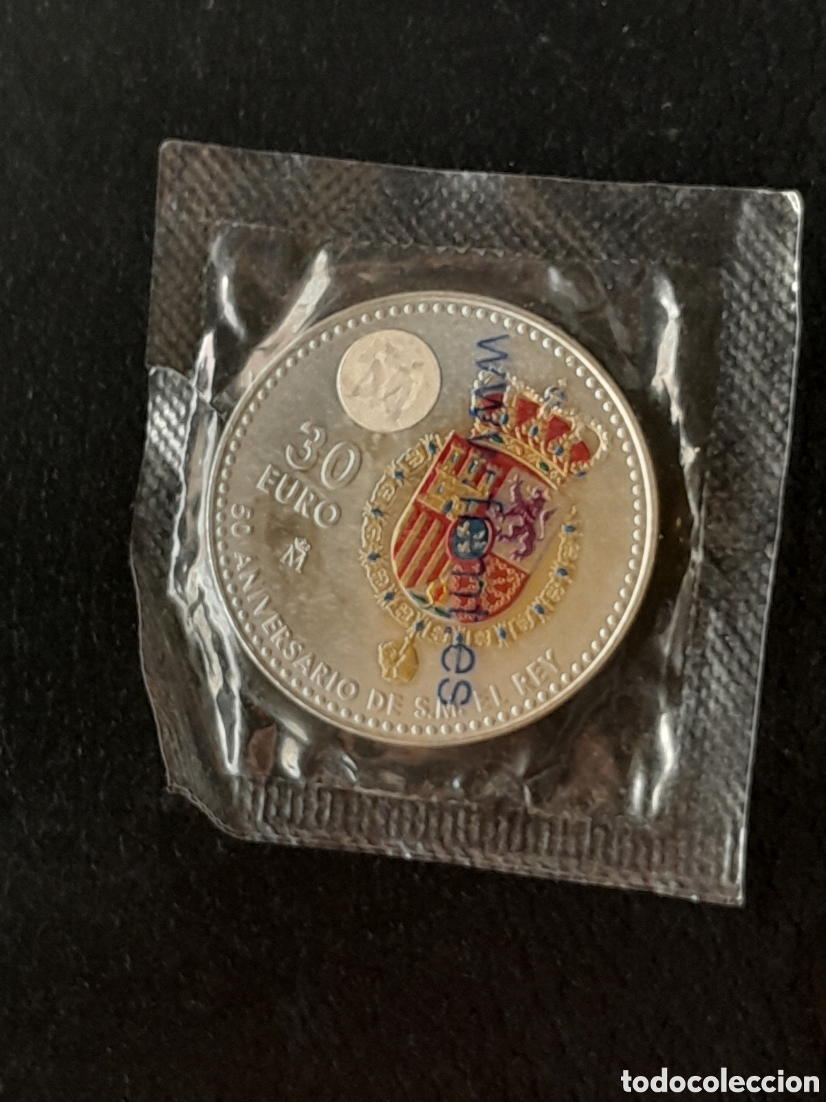 Moedas de Felipe VI: Espa&ntilde;a, 30 euros 2018 moneda plata ,FELIPE VI