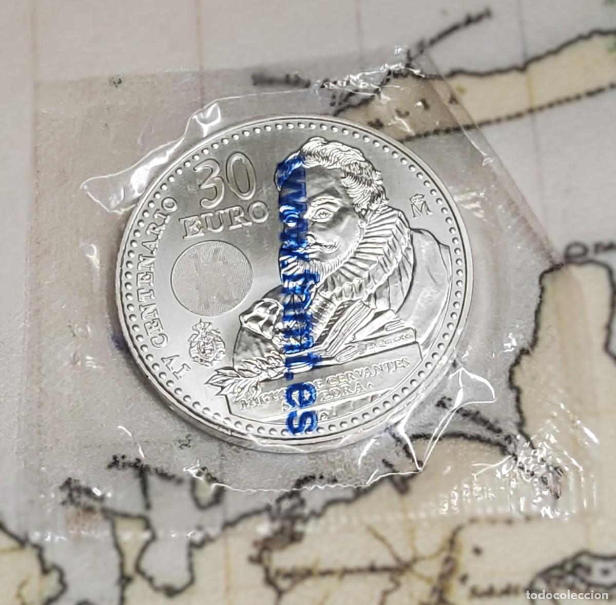 Monedas de Felipe VI: 30 EUROS DE PLATA DE ESPA&Ntilde;A DEL A&Ntilde;O 2016.BRILLAN UNCIRCULATED