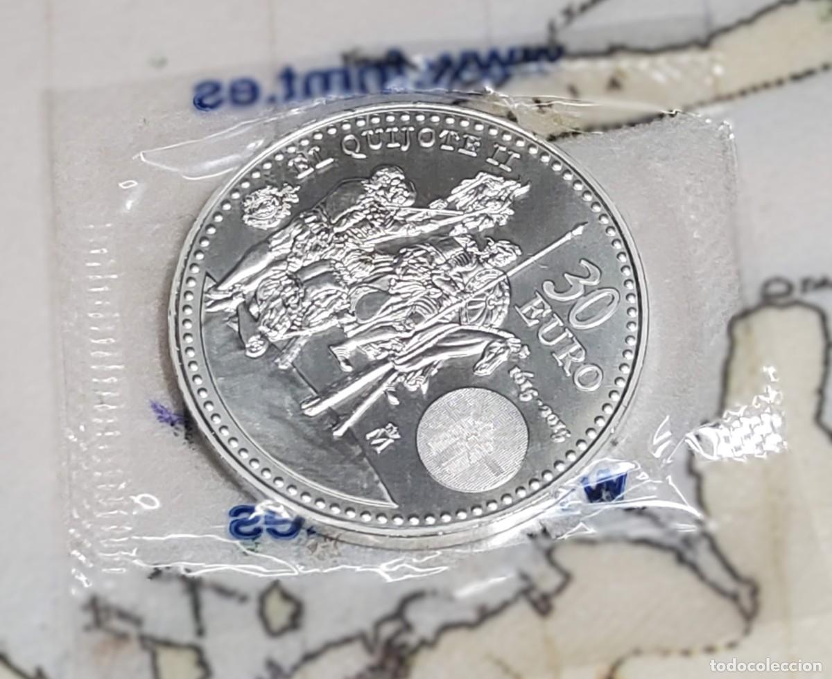 Monedas de Felipe VI: 30 EUROS DE PLATA DE ESPA&Ntilde;A DEL A&Ntilde;O 2015.BRILLAN UNCIRCULATED