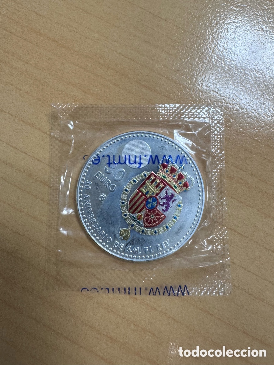 Monedas de Felipe VI: Moneda 30&euro; a&ntilde;o 2018 Espa&ntilde;a - Foto 2