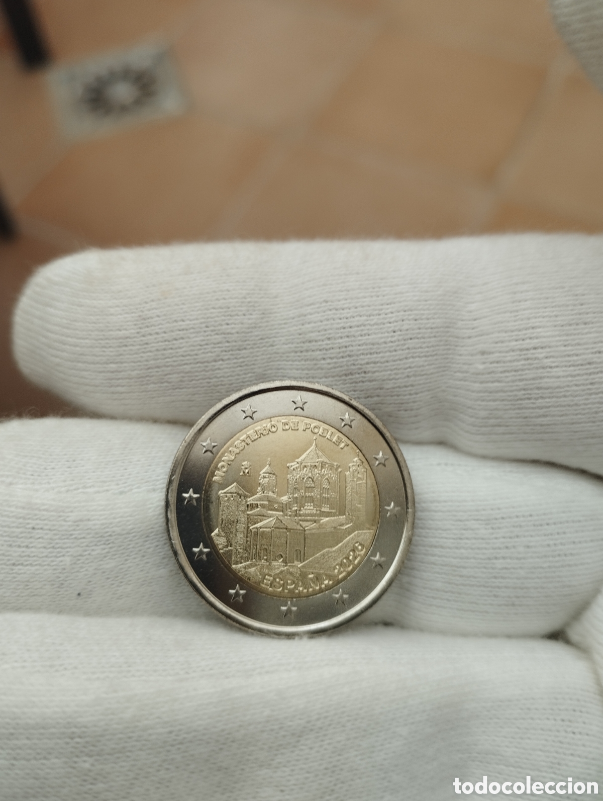 Monedas de Felipe VI: Espa&ntilde;a 2 euros a&ntilde;o 2026 Monasterio de Poblet