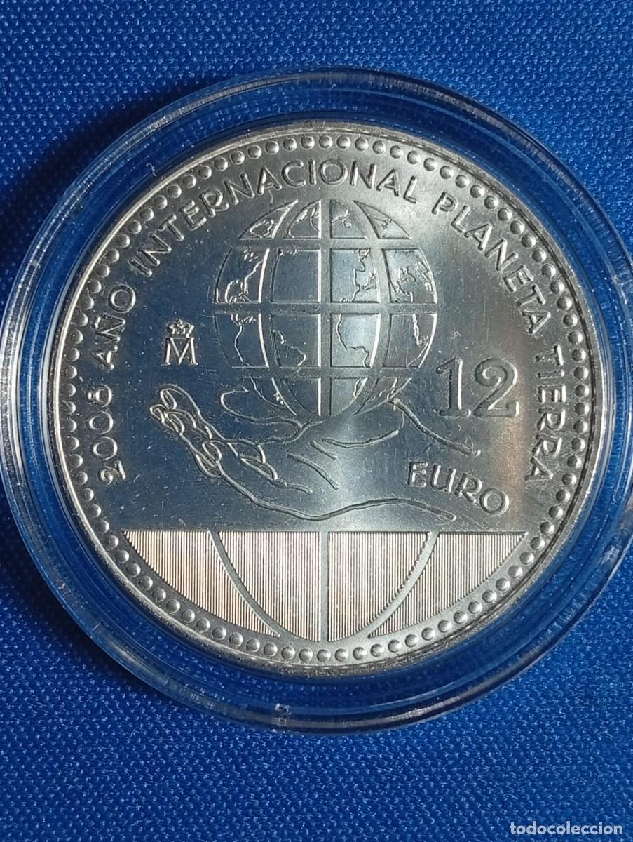 Monedas de Felipe VI: Moneda de plata de 12&euro; a&ntilde;o 2008 - Foto 1