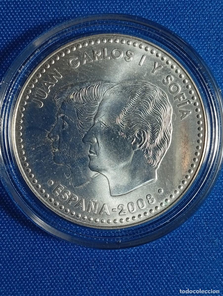 Monedas de Felipe VI: Moneda de plata de 12&euro; a&ntilde;o 2008 - Foto 2