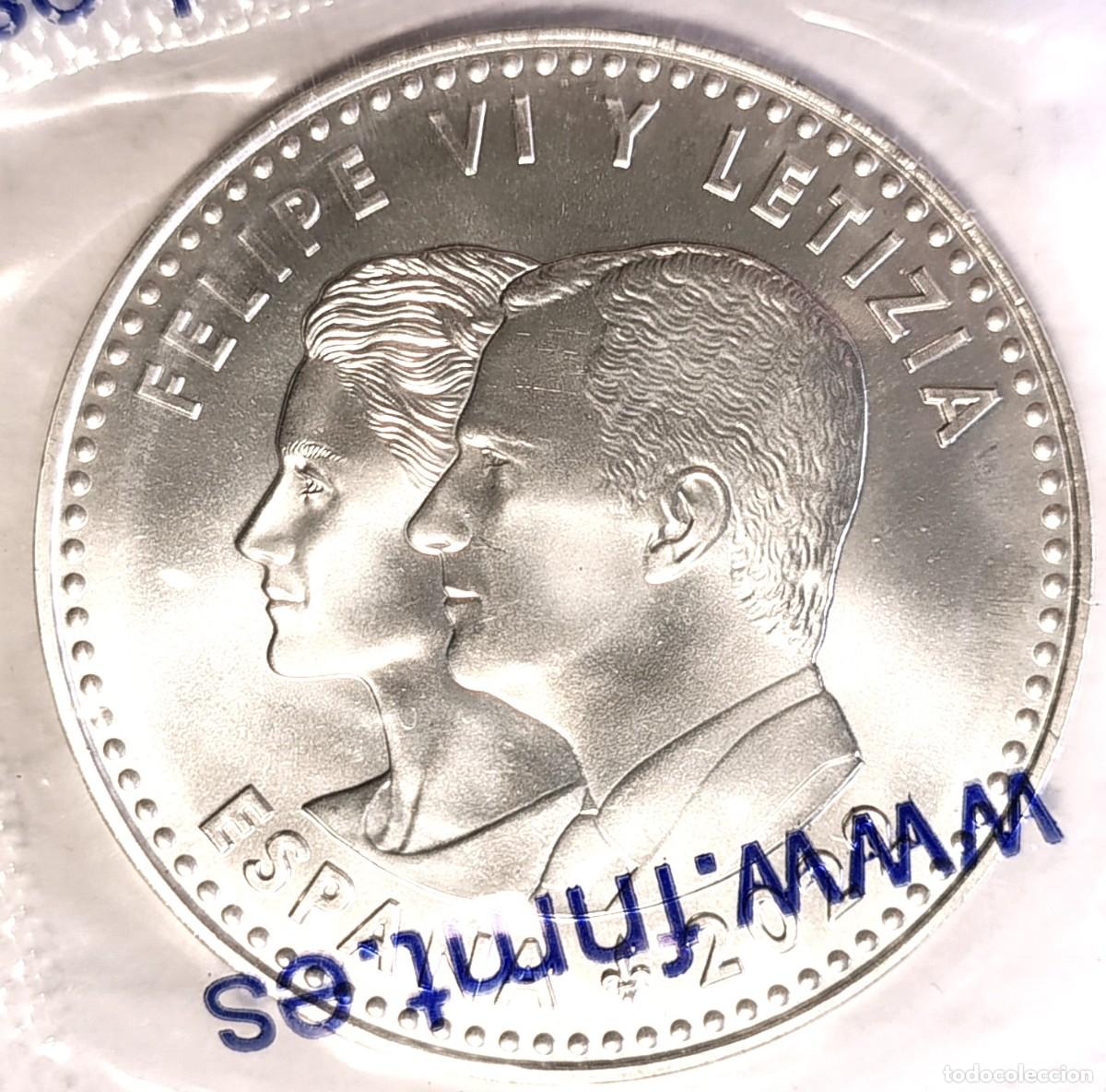 Monedas de Felipe VI: ESPA&Ntilde;A (1999-) - 40 EUROS 2022 - REY FELIPE VI Y REINA LETIZIA - 500&deg; ANIVERSARIO DE LA VUELTA AL MU