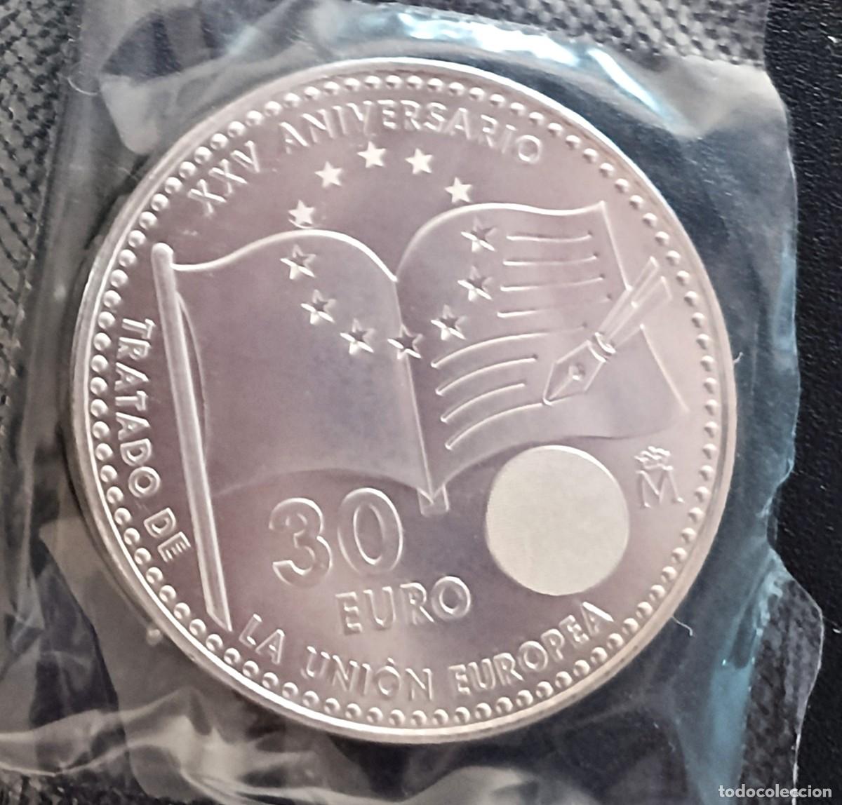 Monedas de Felipe VI: 30&euro; DEL A&Ntilde;O 2017. RISTRA DE 5 MONEDAS SC - Foto 2
