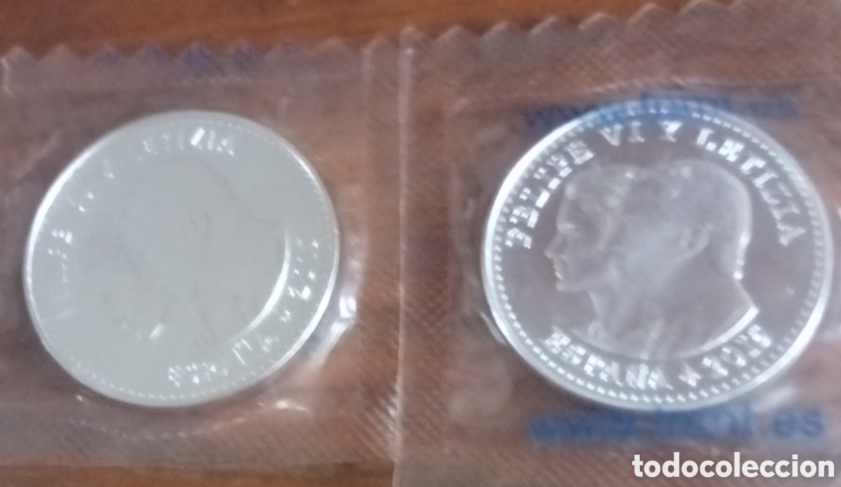 Monedas de Felipe VI: Dos monedas plata 30&euro;