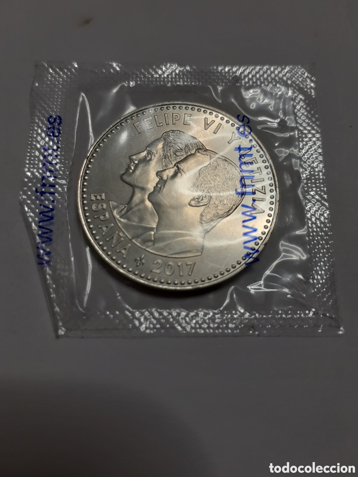 Monedas de Felipe VI: Moneda de 30 euros de plata de 2017
