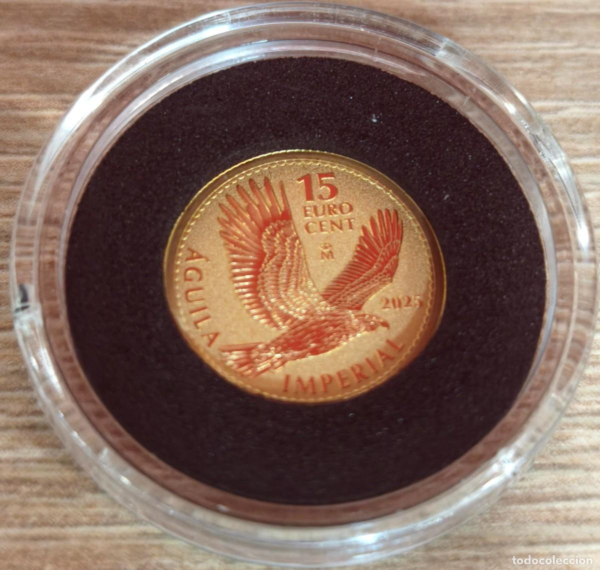 Monedas de Felipe VI: ESPA&Ntilde;A. A&Ntilde;O 2025. 1/10 ONZA ORO (999) AGUILA. PESO 3,11 GR