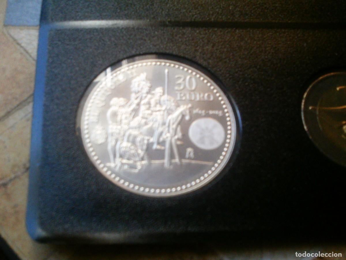 Monedas de Felipe VI: 30&euro; DE PLATA 2015 . El Quijote II