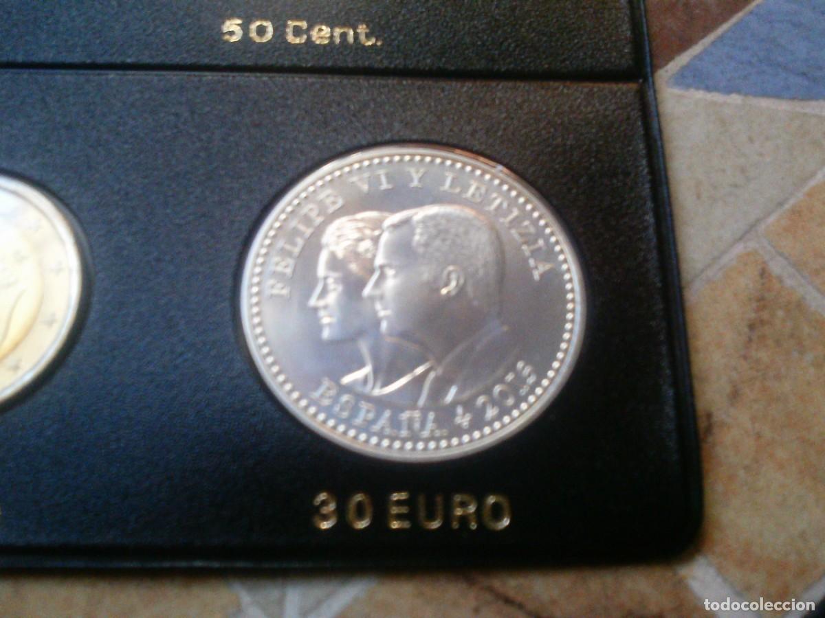 Coins Felipe VI: 30&euro; DE PLATA 2015 . El Quijote II